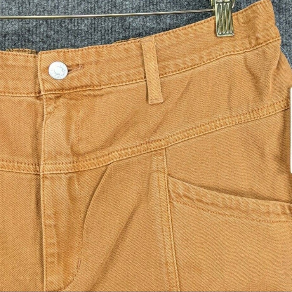Anthropologie Pilcro The Carpenter Wide-Leg Pants - Cedar Color